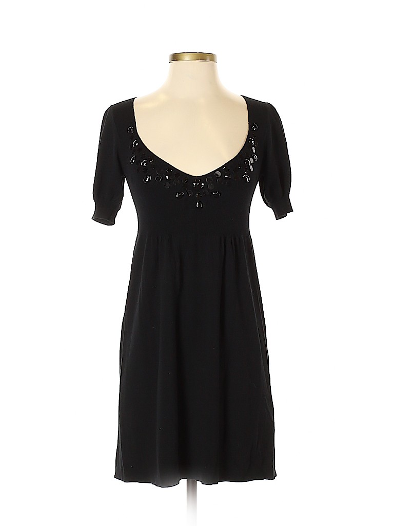 Rebecca Taylor Color Block Black Casual Dress Size S - 87% off | thredUP