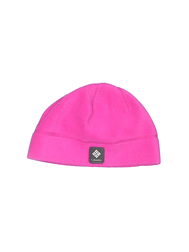 Columbia Solid Pink Beanie Size M - photo 1