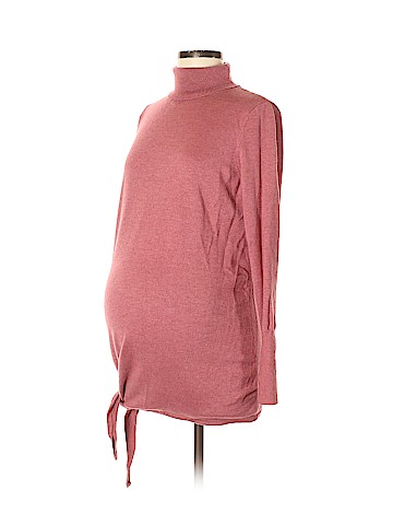 Summer and Sage Maternity Turtleneck Sweater (view 1)