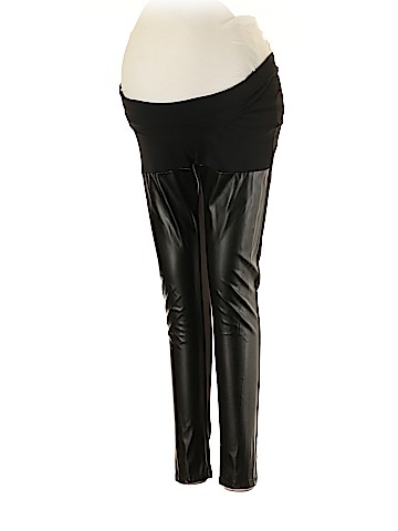 Rune NYC Faux Leather Pants (view 1)