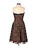 Shoshanna 100% Polyester Brown Cocktail Dress Size 6 - photo 2