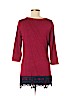 AVA Red 3/4 Sleeve Top Size M - photo 2