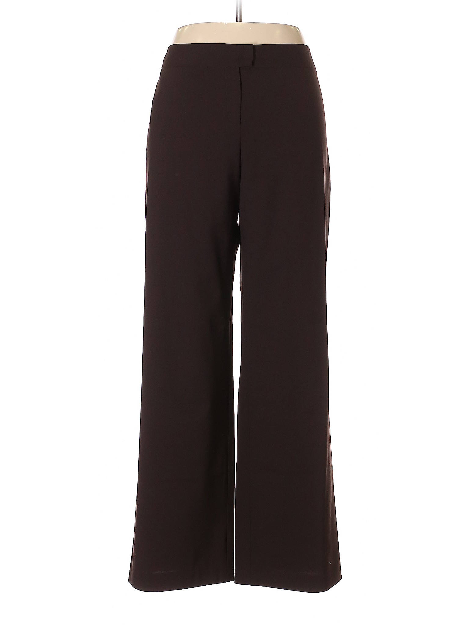 Yeohlee Solid Brown Wool Pants Size 16 - 85% off | thredUP