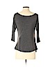 Olian Gray 3/4 Sleeve Top Size S - photo 2