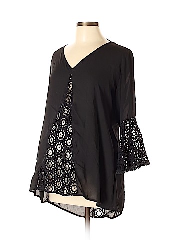 Olian 3/4 Sleeve Blouse (view 1)