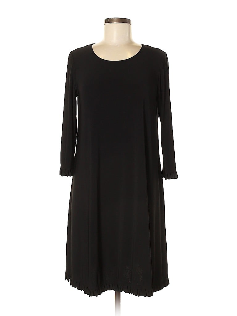 Nik and Nash Solid Black Casual Dress Size M - 75% off | thredUP