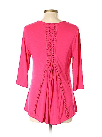 Summer and Sage Maternity 3/4 Sleeve Top (view 2)