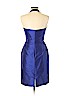 Alfred Sung 100% Polyester Dark Blue Cocktail Dress Size 10 - photo 2