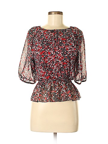 Amy Byer Short Sleeve Blouse (view 1)
