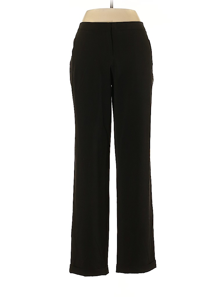 Simply Vera Vera Wang Solid Black Dress Pants Size 8 - 86% off | thredUP