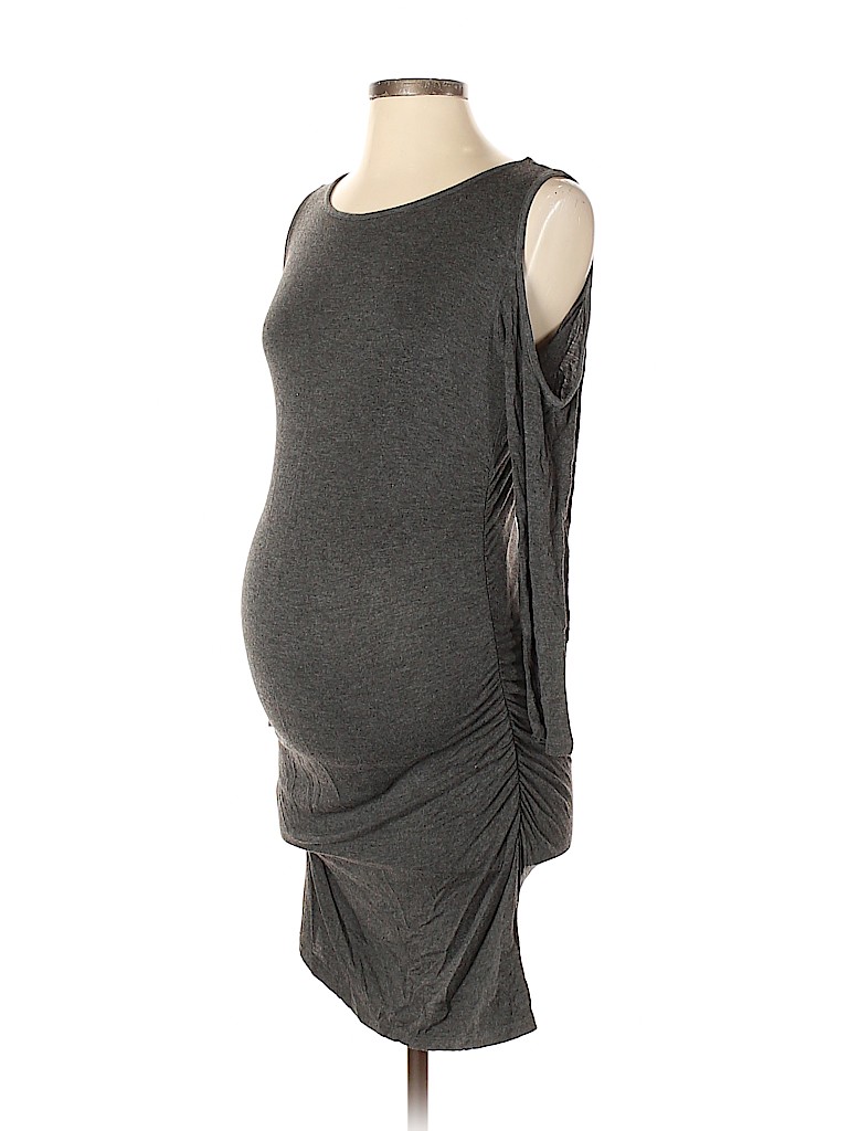 Olian Gray Casual Dress Size S - photo 1