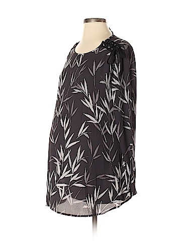 Noir Long Sleeve Blouse (view 1)