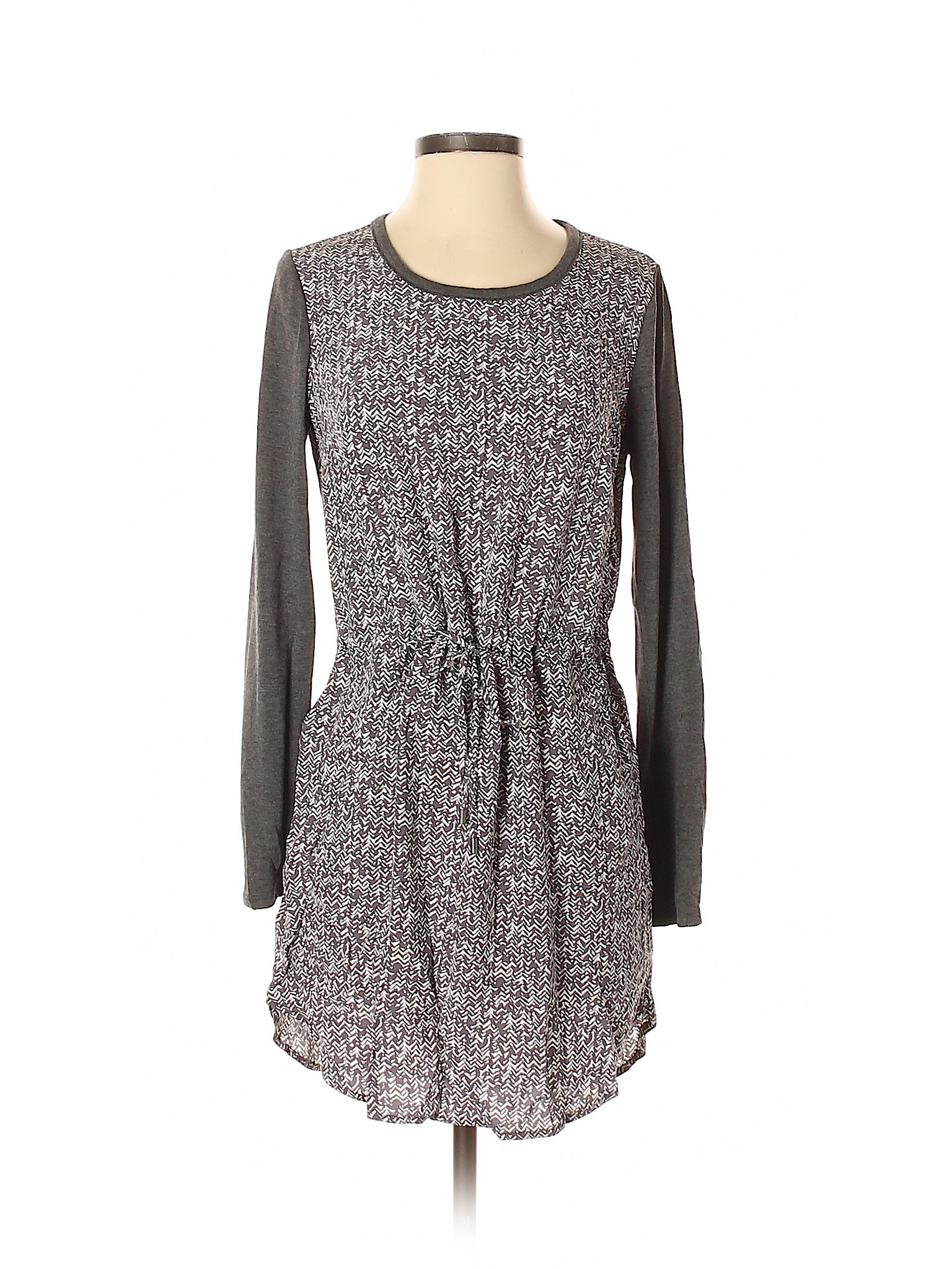 Lou & Grey Women Gray Casual Dress XS | eBay