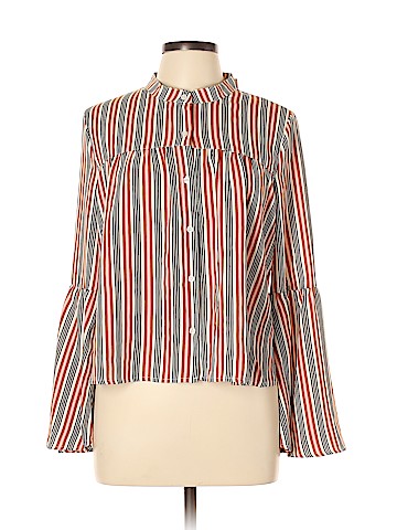 Love, Fire Long Sleeve Blouse (view 1)