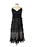 Ann Taylor LOFT 100% Polyester Black Cocktail Dress Size 12 - photo 1