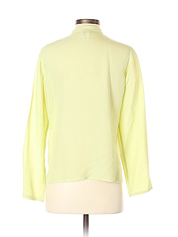 Eileen Fisher Long Sleeve Silk Top (view 2)