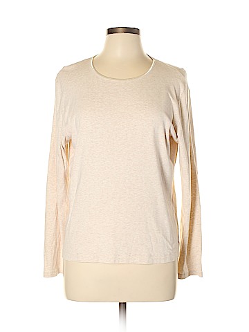 Ann Taylor Long Sleeve T-Shirt (view 1)