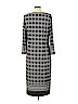 White House Black Market Gray Casual Dress Size L - photo 2
