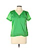 Talbots 100% Cotton Green Short Sleeve Blouse Size 10 (petite) - photo 1