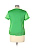 Talbots 100% Cotton Green Short Sleeve Blouse Size 10 (petite) - photo 2
