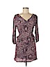 H&M 100% Viscose Pink Casual Dress Size 6 - photo 1