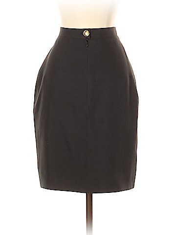 Chanel Boutique Silk Skirt (view 2)