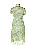 Motherhood 100% Polyester Green Casual Dress Size M - photo 2