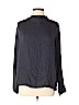 Uniqlo 100% Rayon Gray Long Sleeve Blouse Size XL - photo 1