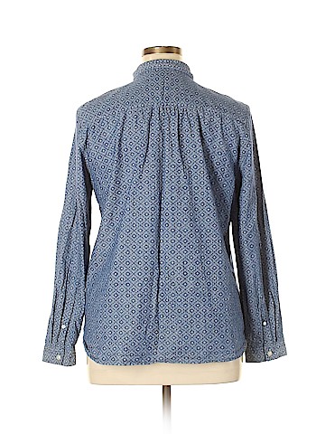 Ann Taylor LOFT Long Sleeve Button-Down Shirt (view 2)