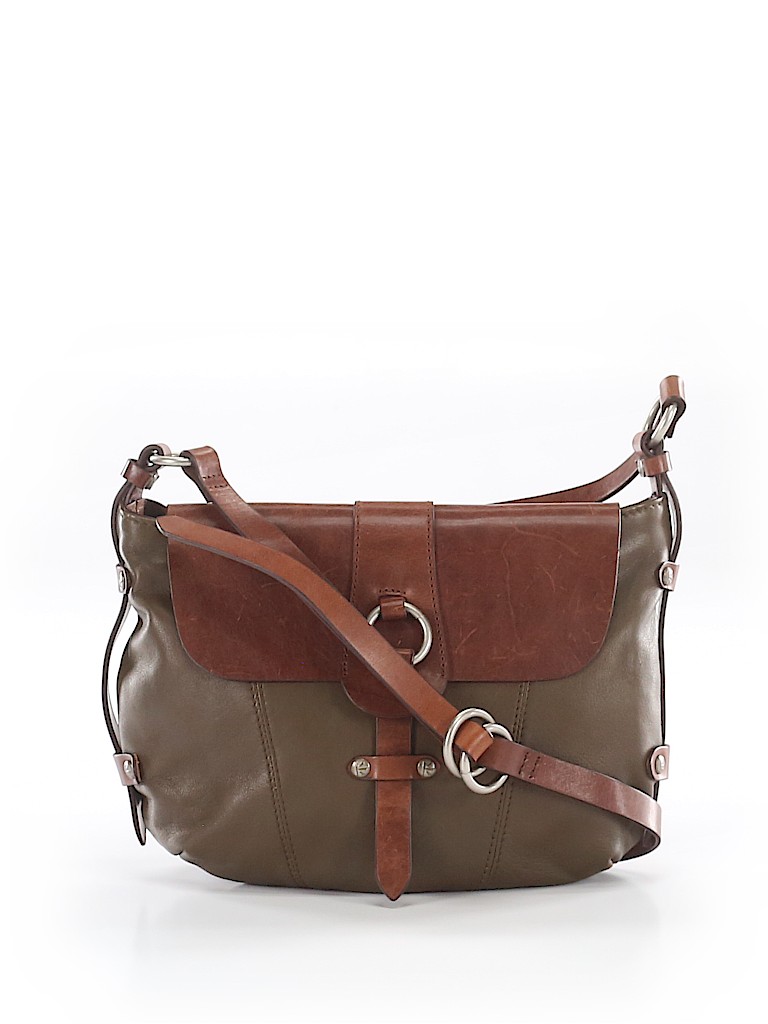 ellington Color Block Brown Crossbody Bag One Size 75 off thredUP