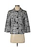 Kate Spade New York 100% Cotton Print Black Blazer Size 4 - photo 1