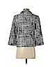 Kate Spade New York 100% Cotton Print Black Blazer Size 4 - photo 2
