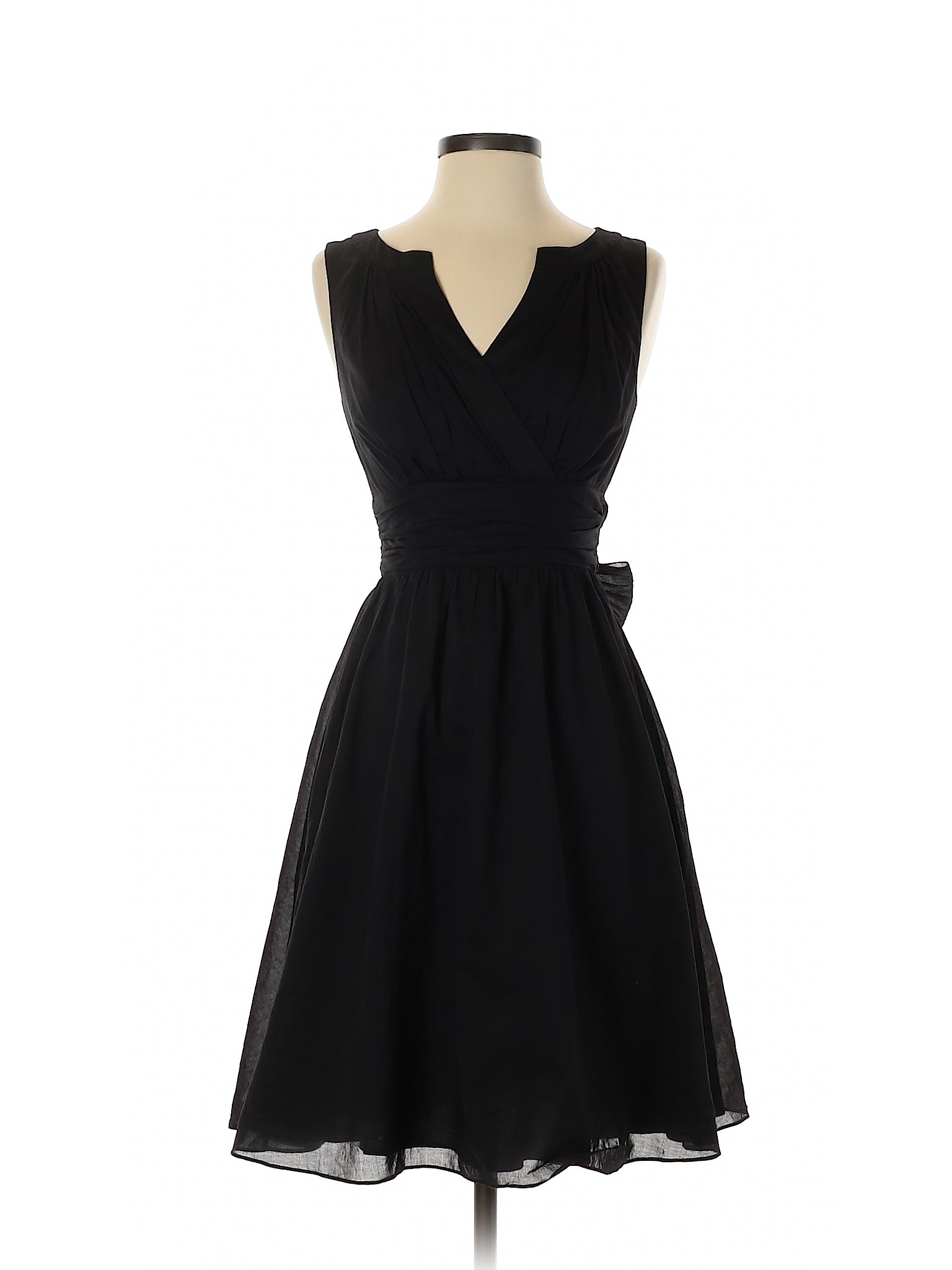 White House Black Market Women Black Casual Dress 0 | eBay