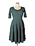 Lularoe Teal Casual Dress Size L - photo 1