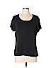 Hue Black Short Sleeve T-Shirt Size XL - photo 1