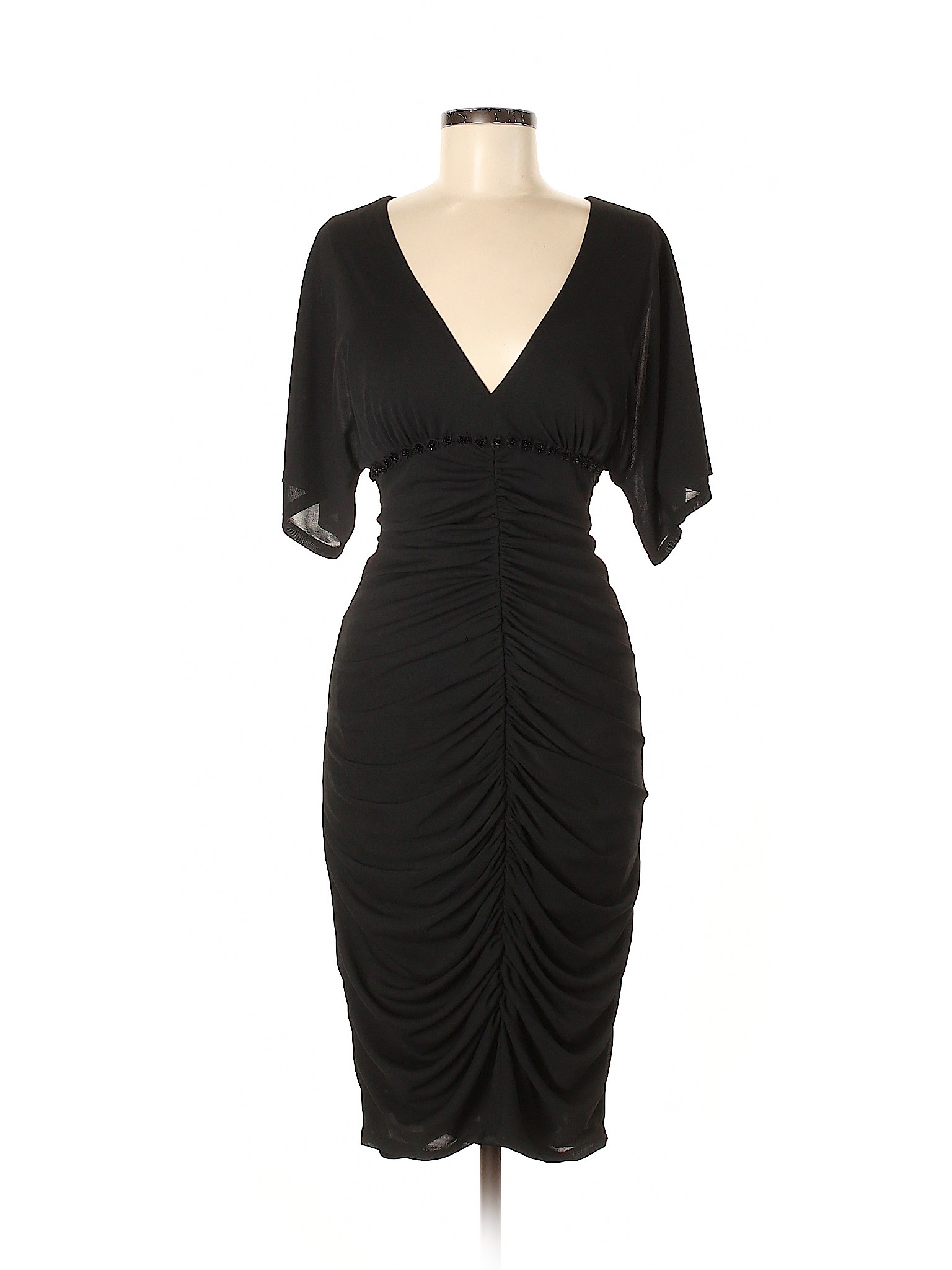 David Meister Women Black Cocktail Dress 8 | eBay