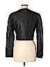 Charlotte Russe 100% Polyurethane Black Leather Jacket Size L - photo 2