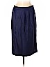Doncaster 100% Silk Blue Silk Skirt Size 8 - photo 1