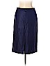 Doncaster 100% Silk Blue Silk Skirt Size 8 - photo 2