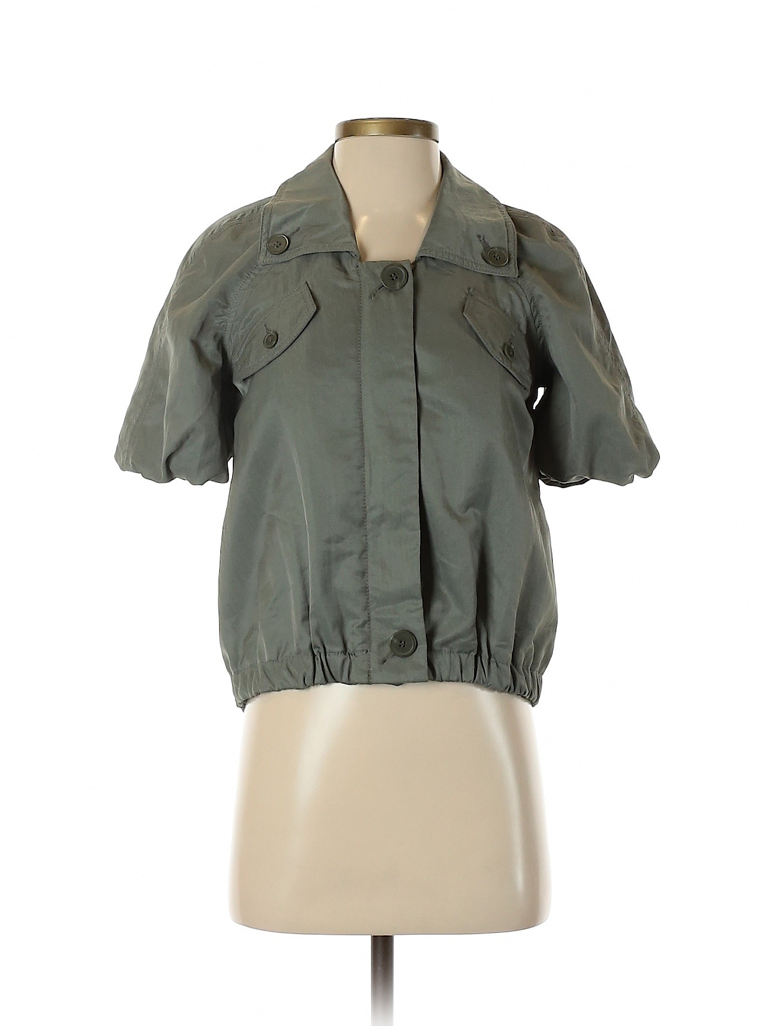 DKNY Jeans Women Green Jacket P eBay