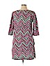 Banana Republic 100% Cotton Pink Casual Dress Size L - photo 2