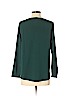 Ann Taylor LOFT Outlet 100% Polyester Green Long Sleeve Blouse Size S (petite) - photo 2