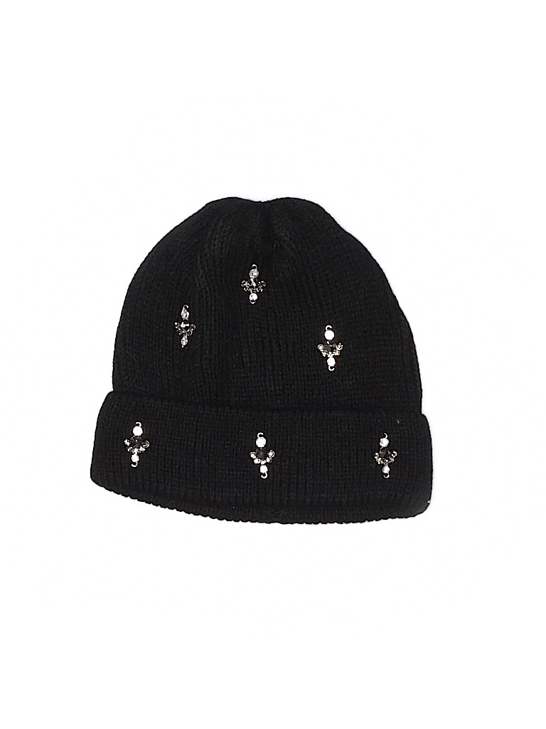 MAX 100% Acrylic Solid Black Beanie One size - photo 1