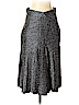 Zac Posen Gray Silk Skirt Size 8 - photo 1
