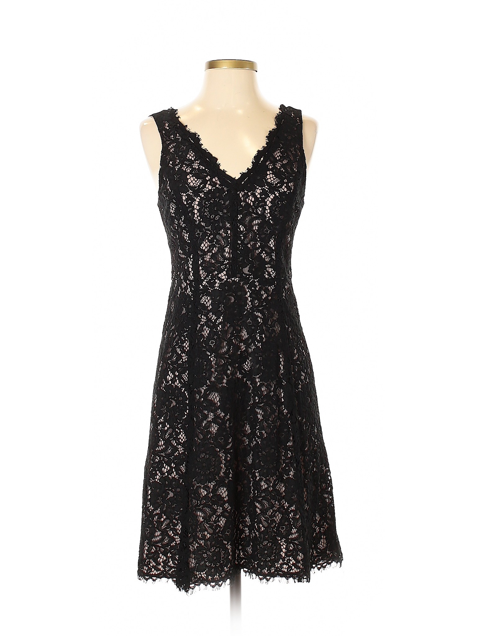 Ann Taylor Loft Women Black Cocktail Dress 0 | eBay