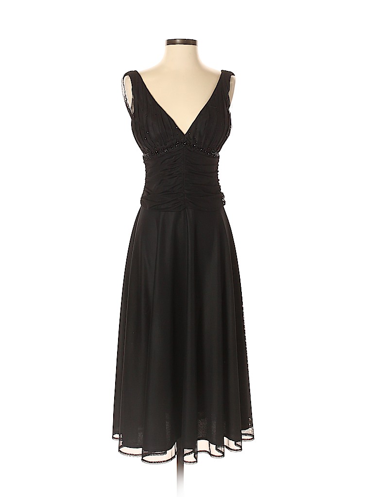 David's Bridal Solid Black Cocktail Dress Size 4 - 93% off | thredUP