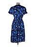 Banana Republic Blue Casual Dress Size L (petite) - photo 2