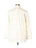 Ann Taylor LOFT Outlet Ivory Long Sleeve Button-Down Shirt Size XL - photo 2