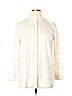 Ann Taylor LOFT Outlet Ivory Long Sleeve Button-Down Shirt Size XL - photo 1