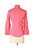 Theory Pink 3/4 Sleeve Button-Down Shirt Size S - photo 2